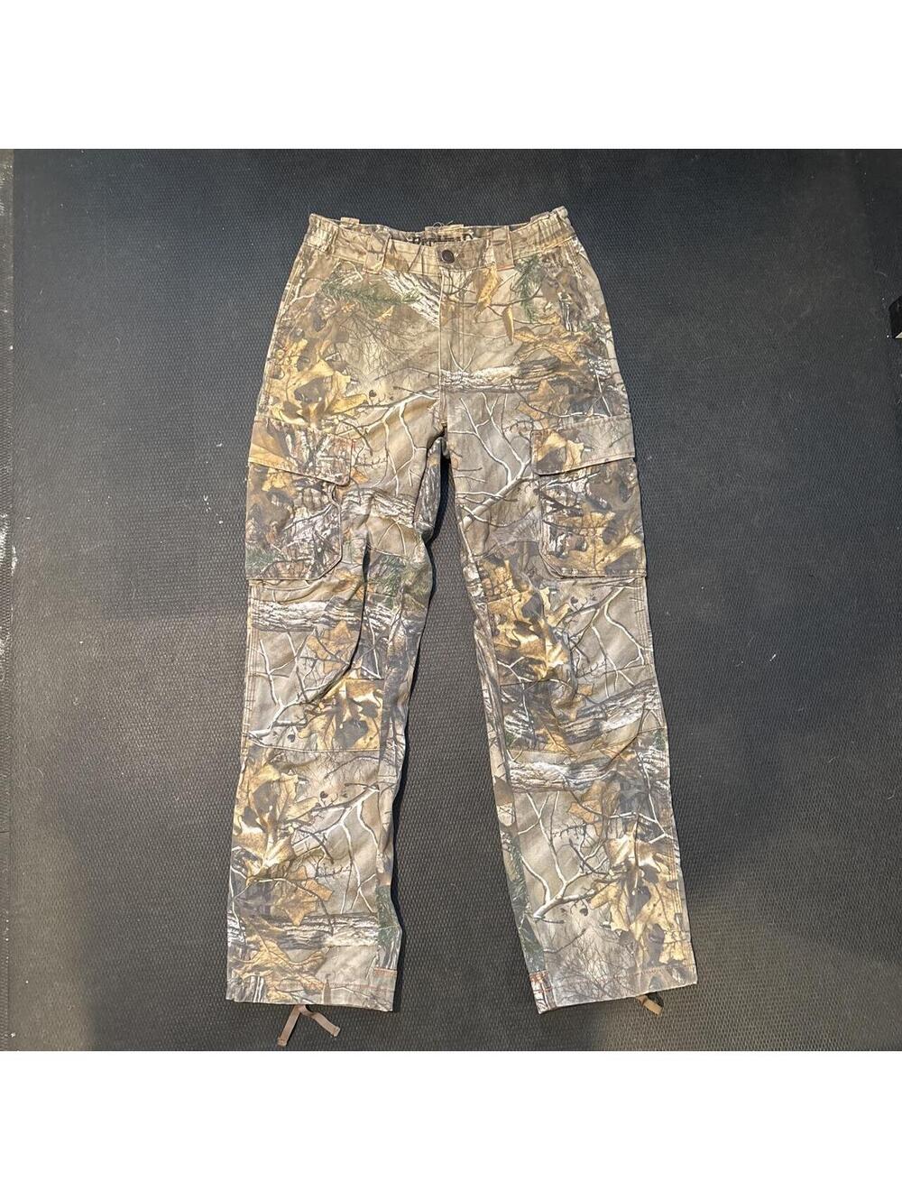 Vintage 90s RedHead Silent-Hide Realtree Camo Cargo Pants 30x30